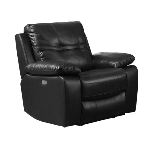Ebern Designs Raelyn Vegan Leather Electric Recliner Wayfair.ie